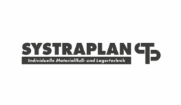 Systraplan Logo - individuelle Materialfluß- und Lagertechnik